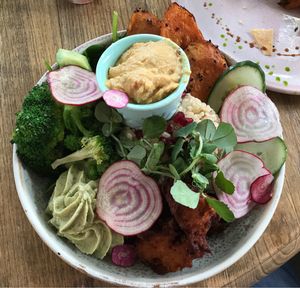 Buddha Bowl at The Cardamom Pod in Southport
