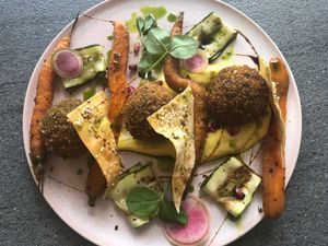 Porcini aranchini  at The Cardamom Pod in Southport