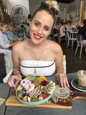 Delicious breakfast!  at The Cardamom Pod in Southport