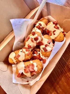 Mac and Cheese Croquettes   at Soul Burger in Parramatta