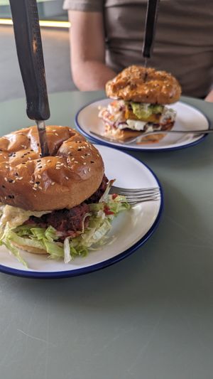 Burger bun was a bit meh at Soul Burger in Parramatta