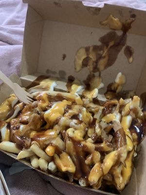 HSP fries  at Soul Burger in Parramatta