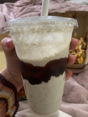 Choc shake  at Soul Burger in Parramatta