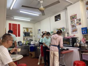 Busy and Fun to Watch  at Coo Sweet Bun  够甜满 in Penang