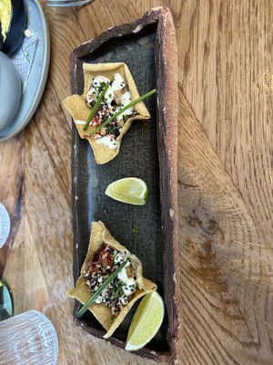 Prawn Wonton VEGAN OPTION  at Dekxels in The Hague