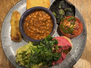 Vegan breakfast. Nice    at Joice Cafe in South West London