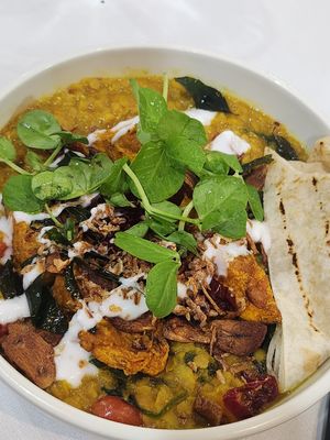 Pumpkin Dahl at All Seasons Hotel in Bendigo