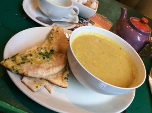 Soup of the Day at Chapel Arts Cafe in Bath