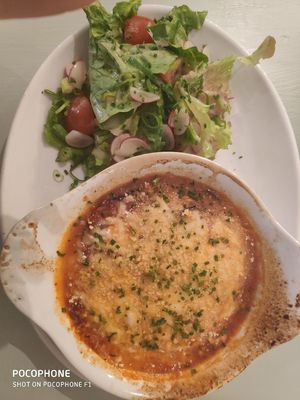 The vegan cheese is amazing. at Chapel Arts Cafe in Bath