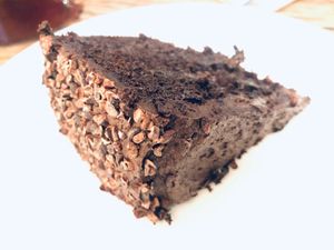 Tripe choc cake 😍 at Chapel Arts Cafe in Bath