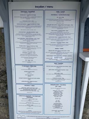  at Mickey's Beach Cafe in Abersoch