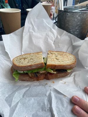  at Mickey's Beach Cafe in Abersoch