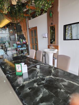 Table at Karunia Baru in Bogor