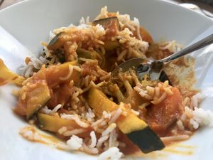 Subji Jodhpuri  at Akrams Restaurant in Garmisch-partenkirchen