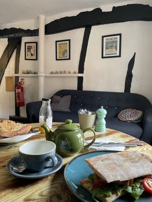 Third floor table   at Coffee Culture in York