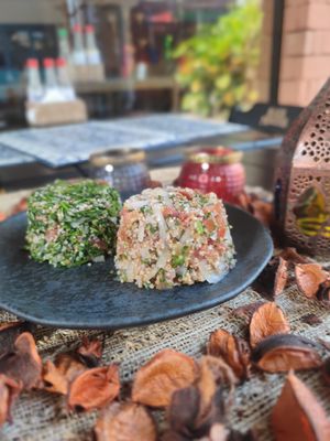 Tabule da Casa e Tabule Libanês at Pimenta Síria Búzios in Rio De Janeiro