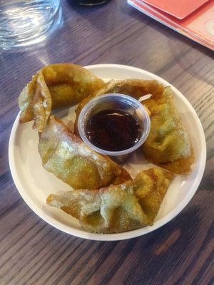Vegetable Gyoza at Yo! Sushi - Trafford in Manchester
