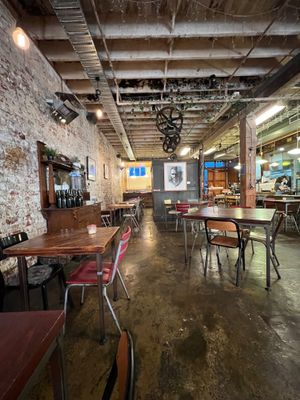 The cafe  at Krimper Cafe in Melbourne