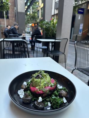   at Ten Square Cafe in Melbourne