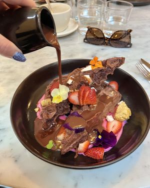   at Ten Square Cafe in Melbourne