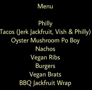 Menu rotates   at Main Squeeze in Rockford