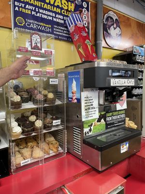 Oatly soft serve  at Hangry Planet in San Bruno