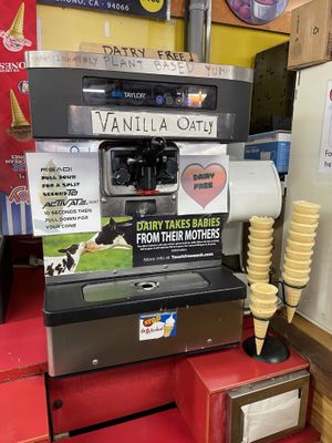 Soft serve!!!  at Hangry Planet in San Bruno