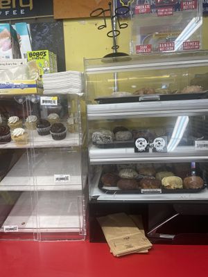 Donuts and cupcakes from local businesses  at Hangry Planet in San Bruno