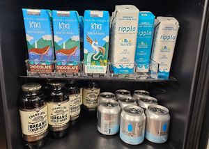 Kiki milks and ripple milks at Hangry Planet in San Bruno