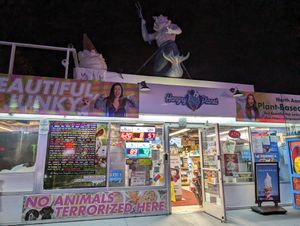 Front Entrance at Hangry Planet in San Bruno