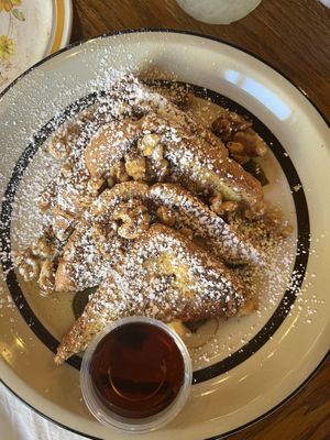 Vegan French toastt  at The National Cafe in Milwaukee