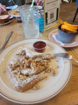 This is some of the best French toast I have ever had. at The National Cafe in Milwaukee