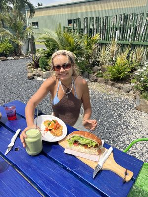   at Flying Turtle Cafe in Rarotonga