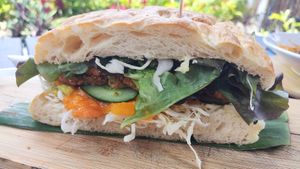  at Flying Turtle Cafe in Rarotonga