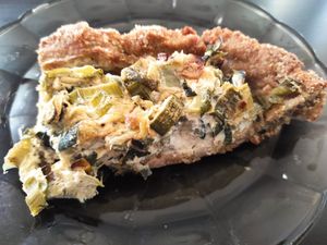 Tarta de Zapallitos. at Kahvila Rakastan in Helsinki