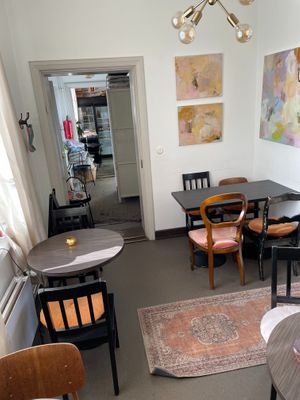 Inside at Kahvila Rakastan in Helsinki