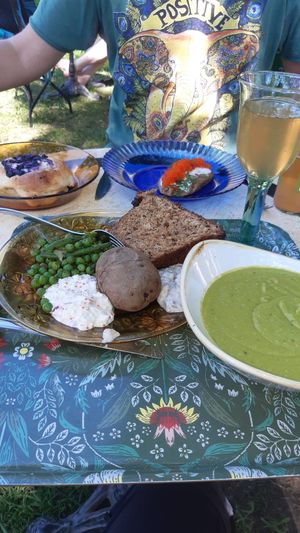 Lunch at Kahvila Rakastan in Helsinki