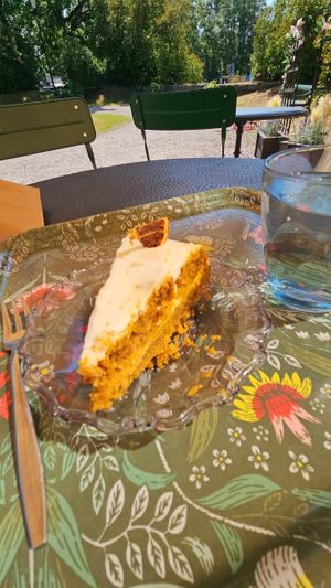 Carrot Cake at Kahvila Rakastan in Helsinki