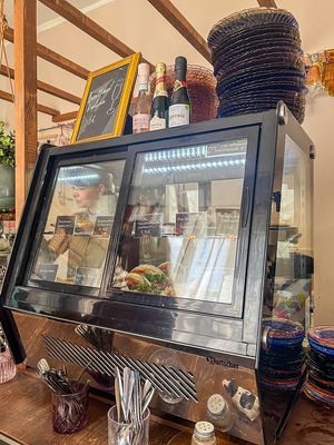 interior at Kahvila Rakastan in Helsinki