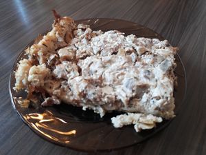 Mushroom pie at Kahvila Rakastan in Helsinki