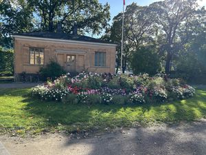 Courtyardd  at Kahvila Rakastan in Helsinki