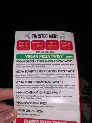   at Pizza Twist in Redmond