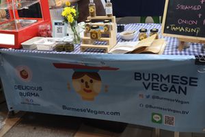 Shop Front. at Burmese Vegan in Bangkok