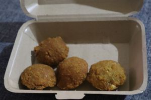 Falafel. at Burmese Vegan in Bangkok