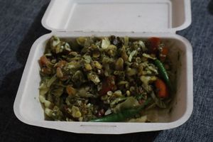 Chilli Salad. at Burmese Vegan in Bangkok