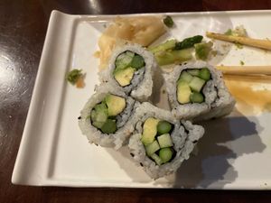 Avocado sushi at Geisha Sushi Bistro in New Orleans