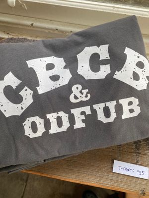 CBCB tees! ⚡️ at CBCB & ODFUB in Brunswick