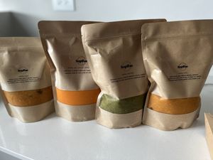 Got soup to go! All delicious! Keep in mind there are different soups on different days.  at Sopitas in San Jose