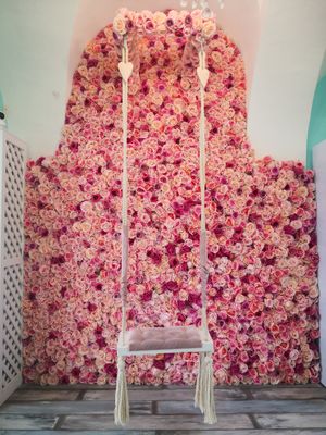 cute swing for beautiful photos ❤️ at La Donuteria in Zilina