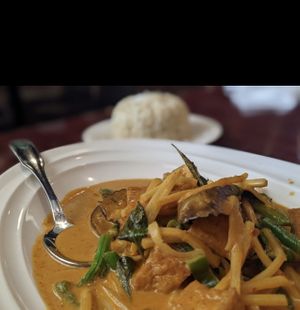 Vegan and Vegetarian substitutions    at Tup Tim Thai Restaurant in Gainesville